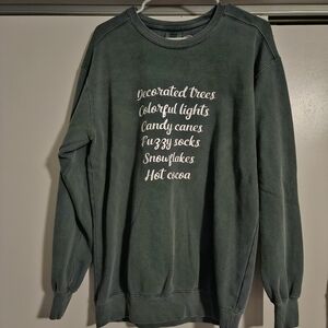 Comfort Colors Christmas Crewneck